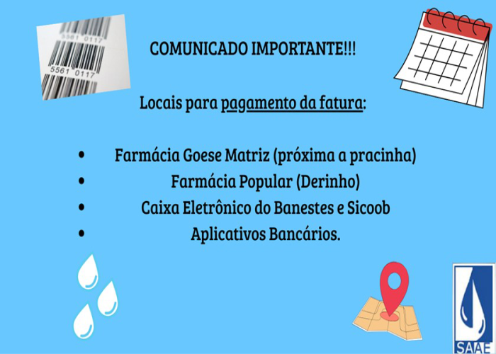 Comunicado Importante!