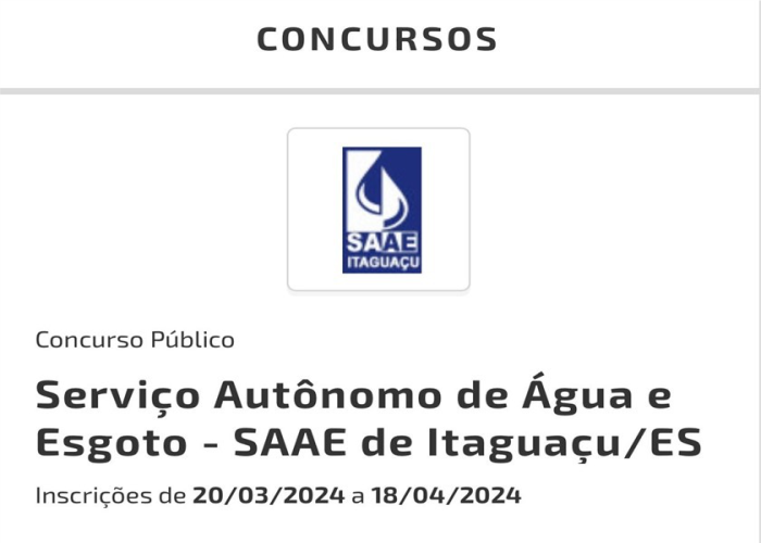Concursos
